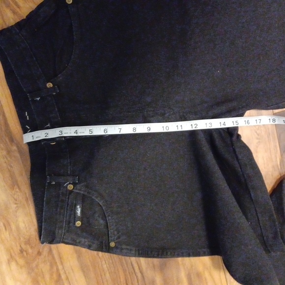 New Vintage chic Black Jeans- Vintage Size 16 Misses - Picture 11 of 12